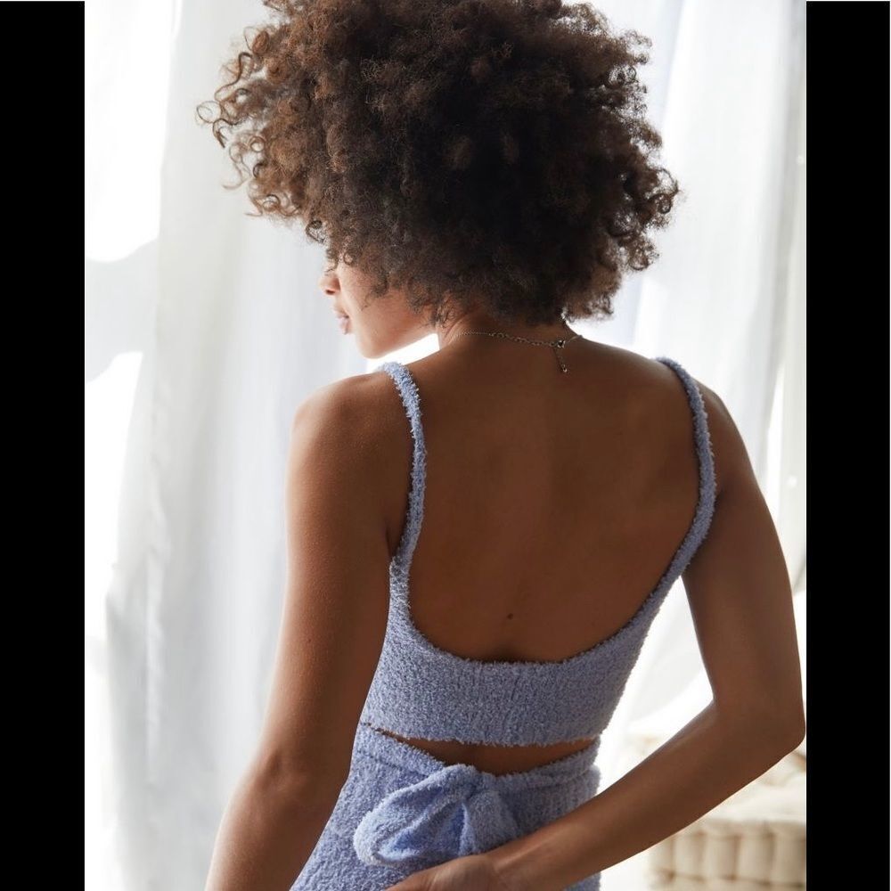 New Out From Under Blue Women's Nico Wrap Sweater L — image 3 of 4